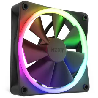 Ventilator za kućište NZXT F120 RGB, 120mm, PWM, crni