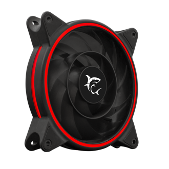 Ventilator za kućište White Shark 1250-03B-R Warp, 120mm, crveno LED, crni