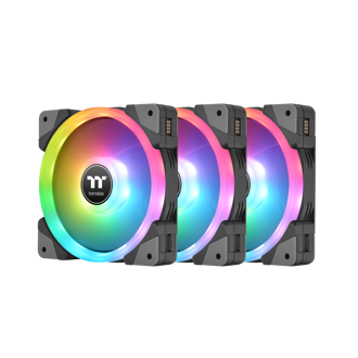 Ventilatori za kućište Thermaltake Swafan Ex12 RGB Premium Edition, izmjenjive lopatice, 120mm, RGB (3 komada)
