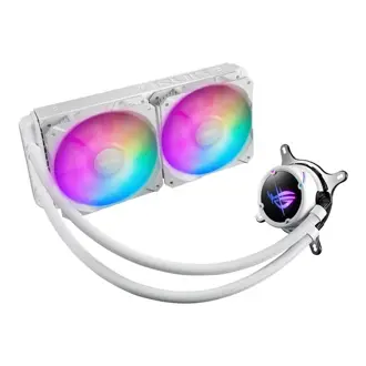 Vodeno hlađenje Asus ROG Strix LC II 240 ARGB, 2x120mm, Intel i AMD, bijelo