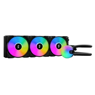 Vodeno hlađenje Fractal Lumen S36 RGB v2, 3x120mm, Intel i AMD, crno