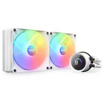 Vodeno hlađenje NZXT Kraken 280 RGB, 2x140mm, Intel i AMD, bijelo