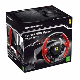 Volan Thrustmaster Ferrari 458 Spider, Xbox Series One/X/S, crno-crveno + pedale