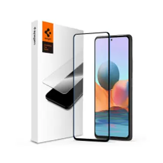 Zaštitno staklo za mobitel Spigen Glass FC, za Xiaomi Redmi Note 10 Pro