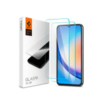 Zaštitno staklo za mobitel Spigen Glass tR Slim, za Samsung Galaxy A34 5G, 2 komada