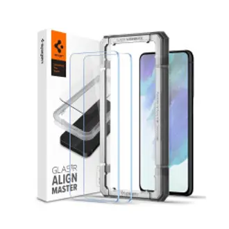 Zaštitno staklo za mobitel Spigen Glas.tR AlignMaster, za Samsung Galaxy S21 FE 5G, 2 komada + okvir za instalaciju