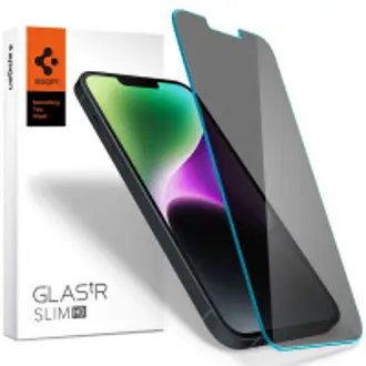 Zaštitno staklo za mobitel Spigen tR Slim HD Anti-Glare/Privacy, za Apple iPhone 14 Plus/iPhone 13 Pro Max