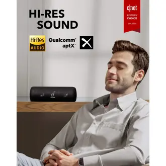 Zvučnik Anker Soundcore Motion+, bežični, bluetooth, vodootporan IPX7, 30W, crni