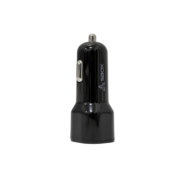 Auto punjač SBOX CC-038, USB-A, USB-C, 38W, crni - Slika 3