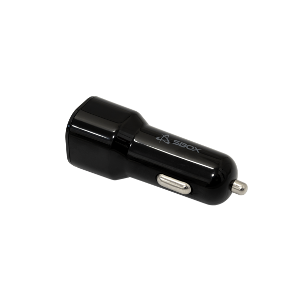Auto punjač SBOX CC-038, USB-A, USB-C, 38W, crni - Slika 4