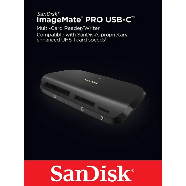Čitač memorijskih kartica SanDisk ImageMate Pro, SD/MicroSD, USB-C 3.0 - Slika 2