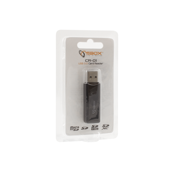 Čitač memorijskih kartica SBOX CR-01, SD/MicroSD, USB 3.0 - Slika 5