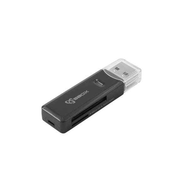 Čitač memorijskih kartica SBOX CR-01, SD/MicroSD, USB 3.0 - Slika 1