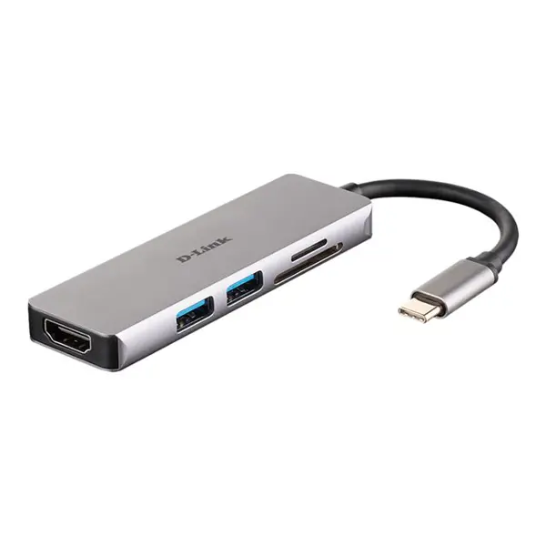 Docking D-Link 5-in-1 DUB-M530, USB-C - Slika 1