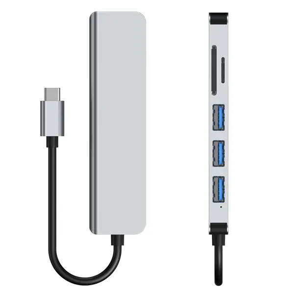 Docking Moye Connect Multiport Hub X6, USB-C - Slika 5