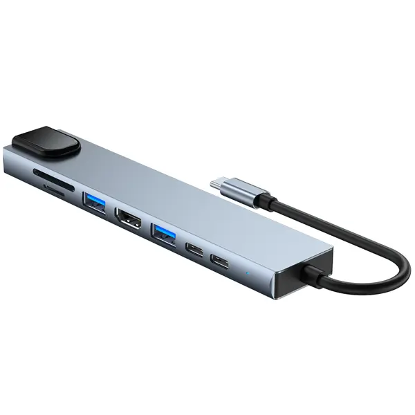 Docking Moye Connect Multiport Hub X8, USB-C - Slika 5