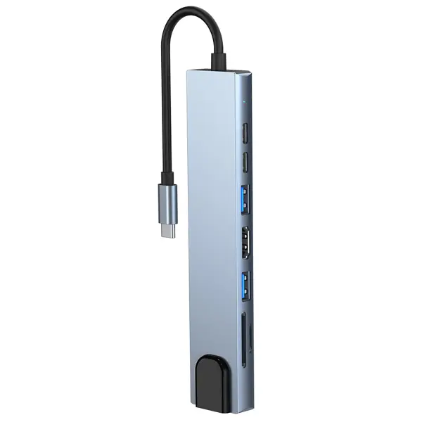 Docking Moye Connect Multiport Hub X8, USB-C - Slika 6