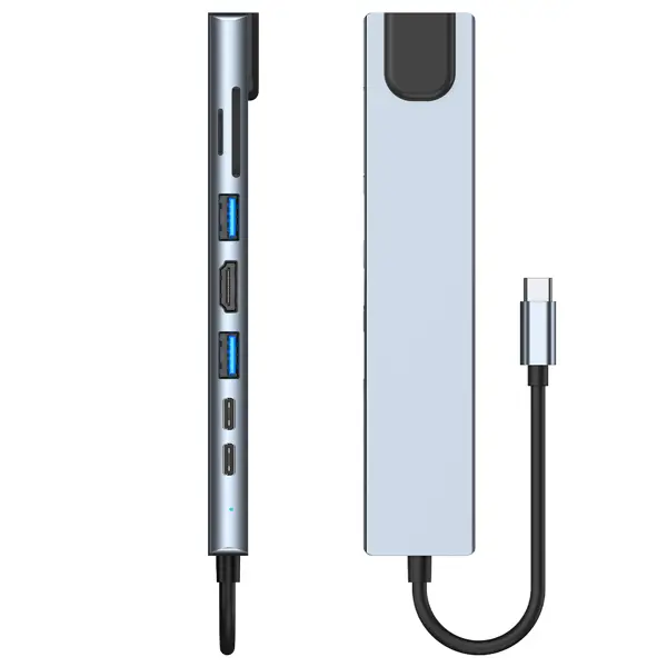 Docking Moye Connect Multiport Hub X8, USB-C - Slika 8