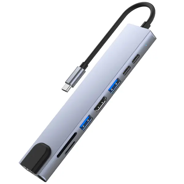 Docking Moye Connect Multiport Hub X8, USB-C - Slika 9