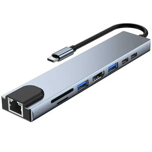 Docking Moye Connect Multiport Hub X8, USB-C - Slika 1