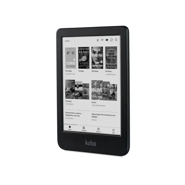 E-Book Reader Kobo Clara BW, 6" Touch, 16GB, WiFi, black - Slika 1
