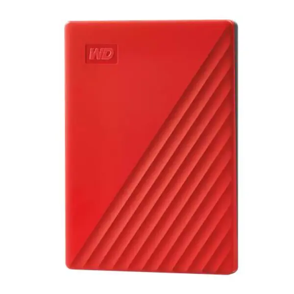 Eksterni disk WD My Passport, 4TB, USB 3.2, Red - Slika 1