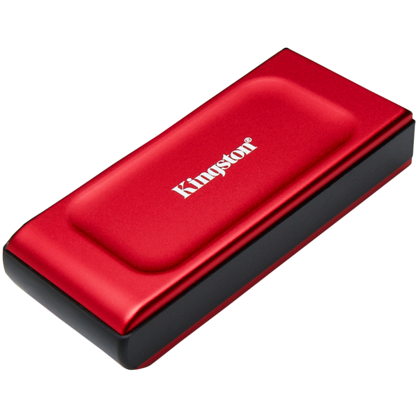 Eksterni SSD Kingston XS1000 Red External, 1TB, USB 3.2 Gen 2, crveni - Slika 1