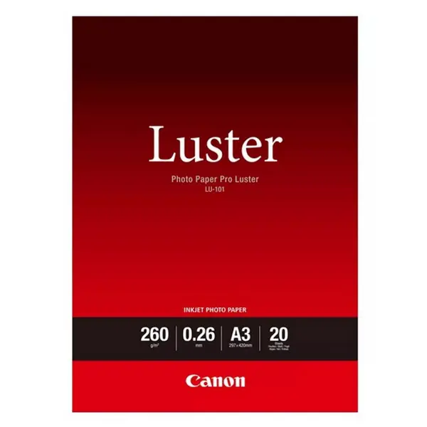 Foto papir Canon Luster Paper LU101, A3, 20 listova - Slika 1