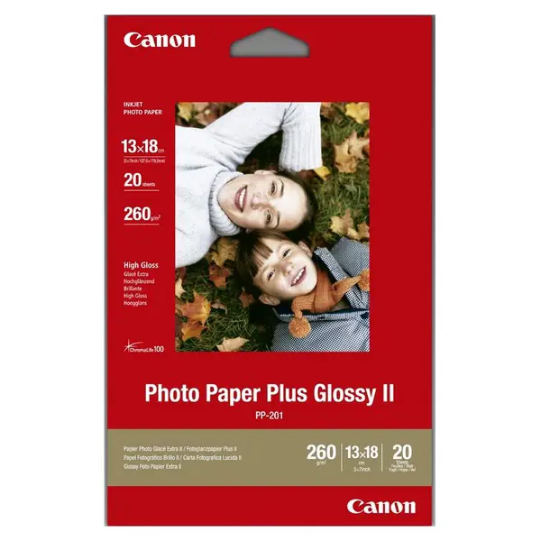 Foto papir Canon Photo Paper Plus Glossy II PP201, A5, 20 listova - Slika 1