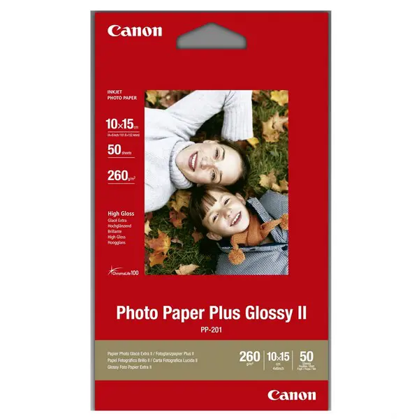 Foto papir Canon Photo Paper Plus PP201, 10x15, 50 listova - Slika 1