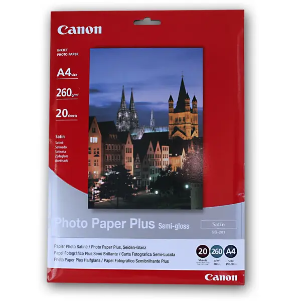 Foto papir Canon Photo Paper Plus SG201, A4, 20 listova - Slika 1