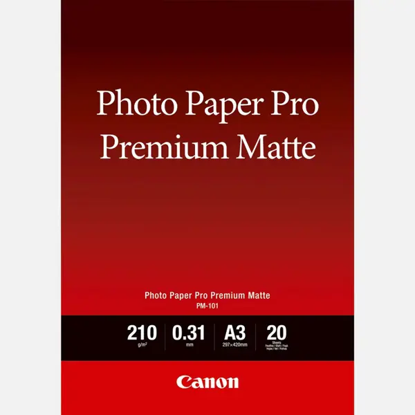 Foto papir Canon Photo Paper Premium Matte PM101, A3, 20 listova - Slika 1