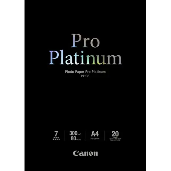 Foto papir Canon Pro Platinum Photo PT101, A4, 20 listova - Slika 1