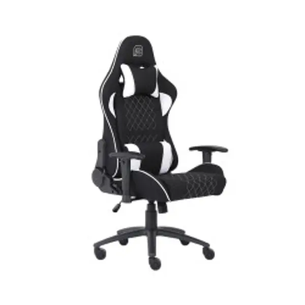 Gaming stolica Bit Force Khan F-2D, crno-bijela - Slika 1