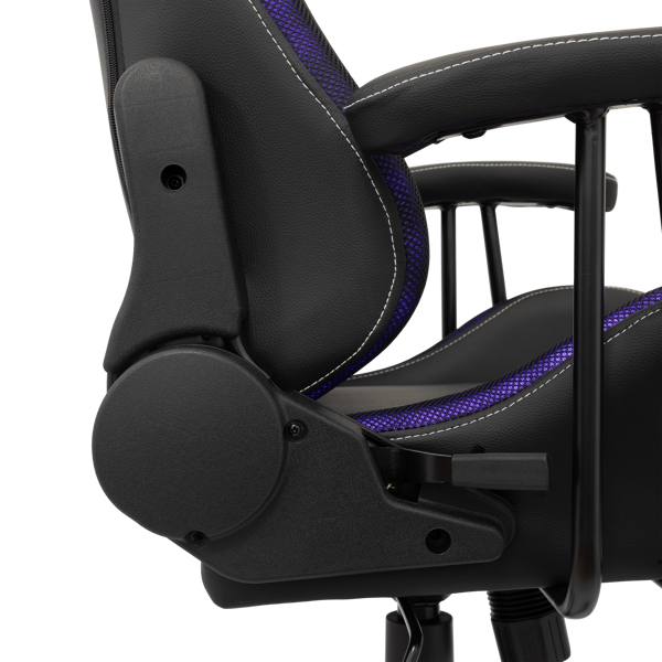 Gaming stolica White Shark Indianapolis, RGB, crna - Slika 5