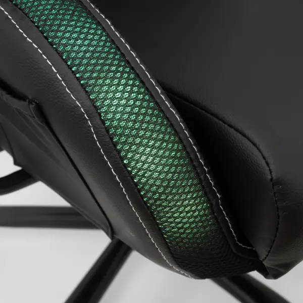 Gaming stolica White Shark Indianapolis, RGB, crna - Slika 9