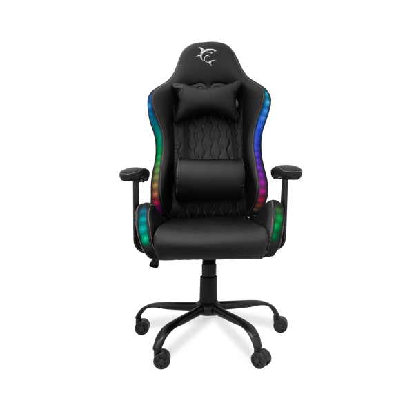 Gaming stolica White Shark Indianapolis, RGB, crna - Slika 3