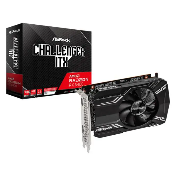 Grafička ASRock AMD Radeon RX6400 Challenger ITX, 4GB GDDR6 - Slika 1