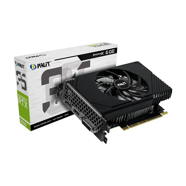 Grafička Palit GeForce RTX3050 StormX, 6GB GDDR6 - Slika 1