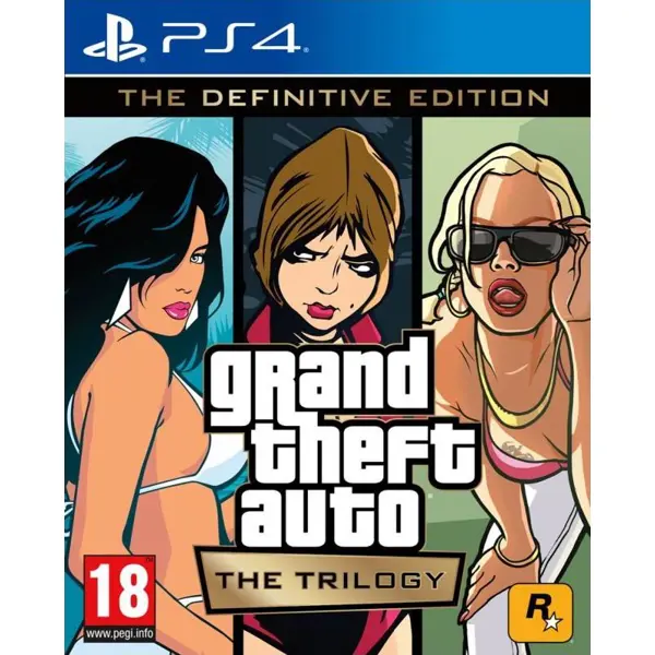Grand Theft Auto: The Trilogy - The Definitive Edition (PS4) - Slika 1