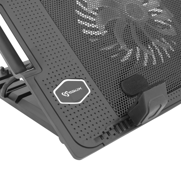 Hladnjak za prijenosno računalo SBOX CP-12, do 17.3", crni - Slika 10