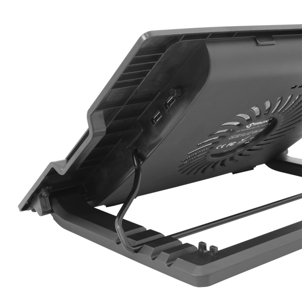 Hladnjak za prijenosno računalo SBOX CP-12, do 17.3", crni - Slika 8