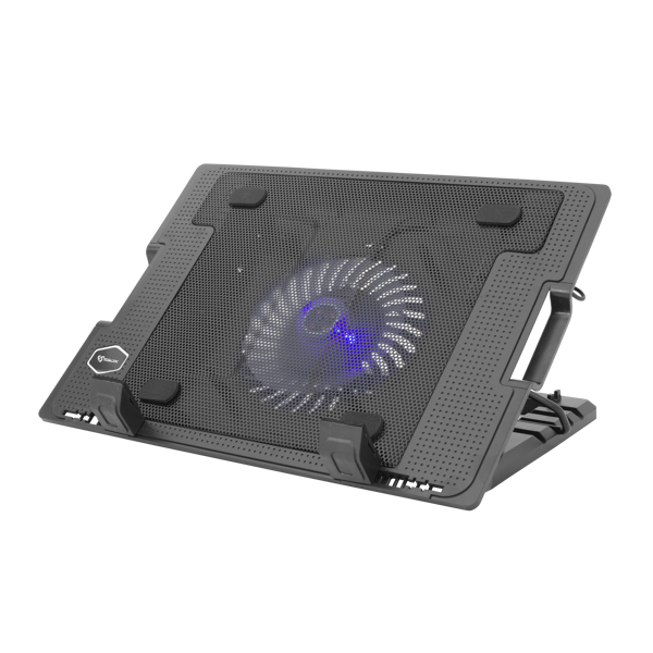 Hladnjak za prijenosno računalo SBOX CP-12, do 17.3", crni - Slika 1