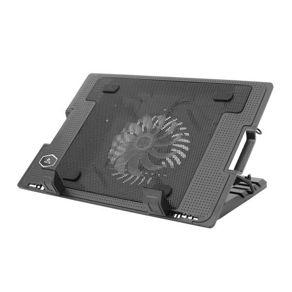 Hladnjak za prijenosno računalo SBOX CP-12, do 17.3", crni - Slika 3