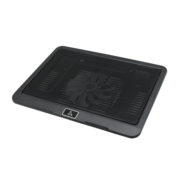 Hladnjak za prijenosno računalo SBOX CP-19, do 15.6", plavo LED, crni - Slika 2