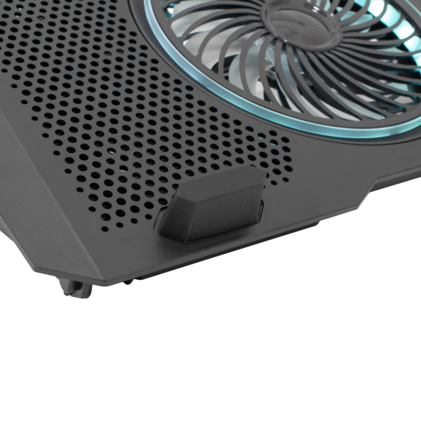 Hladnjak za prijenosno računalo White Shark GCP-13 Aurora, do 17.3", RGB, crni - Slika 5