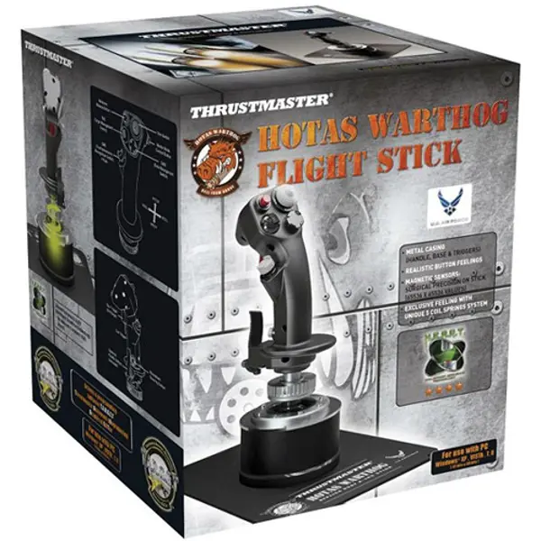 Joystick Thrustmaster Warthog Flight Stick, PC, crni - Slika 4