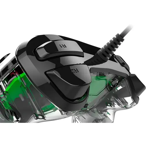 Kontroler Nacon Compact Illuminated, žičani, PC, PS4, prozirno-zeleni - Slika 8