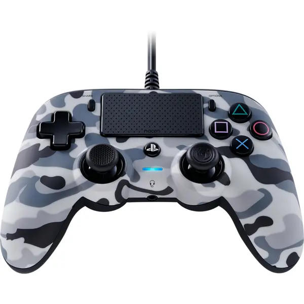 Kontroler Nacon Compact, žičani, PC, PS4, Camo Gray - Slika 1