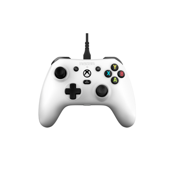 Kontroler Nacon Evol-X, žičani, PC, Xbox, bijeli - Slika 1